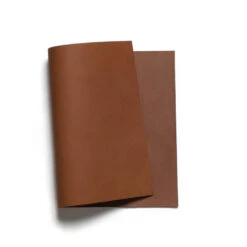 Korba Buffalo Calf, Burnishable Veg Tanned Panels, British Tan, 3/3.5oz