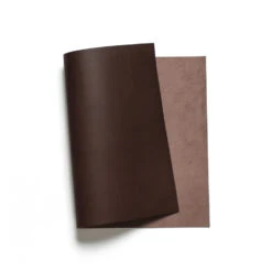 Korba Buffalo Calf, Burnishable Veg Tanned Panels, Brown, 3/3.5oz
