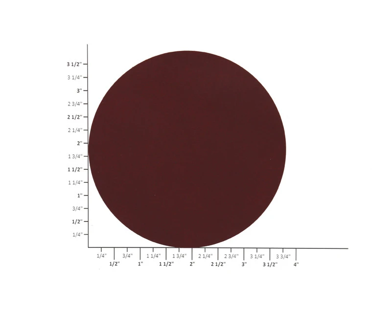 Leather Coasters, Wickett & Craig English Bridle, Circle, Burgundy (4pc Set) 5 Leather Coasters, Wickett & Craig English Bridle, Circle, Burgundy (4pc Set) - Image 3