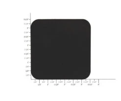 Leather Coasters, Wickett & Craig Traditional Harness, 4" Square, Black (250pc Set) 8 Leather Coasters, Wickett & Craig Traditional Harness, 4" Square, Black (250pc Set) -Buckleguy LG COS WC EB BL3 50996 76435.1697128029