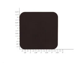 Leather Coasters, Wickett & Craig English Bridle, Square, Dark Brown (4pc Set) 8 Leather Coasters, Wickett & Craig English Bridle, Square, Dark Brown (4pc Set) -Buckleguy LG COS WC EB DB3 93754.1496433065