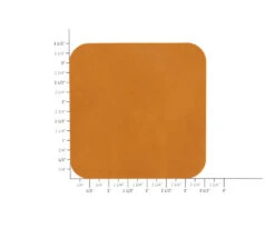 Leather Coasters, Wickett & Craig English Bridle, Square, Tan (4pc Set) 8 Leather Coasters, Wickett & Craig English Bridle, Square, Tan (4pc Set) -Buckleguy LG COS WC EB TAN3 41643.1496430074