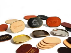 C5344 1 1/2" Natural Brass, Leather Plaque Buckle, Solid Brass-LL 13 C5344 1 1/2" Natural Brass, Leather Plaque Buckle, Solid Brass-LL -Buckleguy Leather Inserts for DIY belt buckle 92260.1699789621