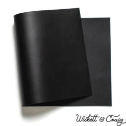 Wickett & Craig English Bridle Leather Panels, Black