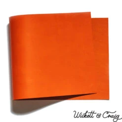 Wickett & Craig English Bridle Leather Panels, Carrot