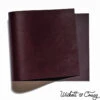 Wickett & Craig English Bridle Leather Panels, Eggplant 1 Wickett & Craig English Bridle Leather Panels, Eggplant -Buckleguy Leather Panel Wickett Craig Bridle Eggplant 14045.1574125043