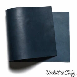 Wickett & Craig English Bridle Leather Panels, Navy