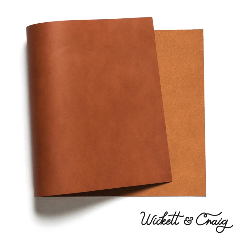 Wickett & Craig English Bridle Leather Panels, Tan 3 Wickett & Craig English Bridle Leather Panels, Tan