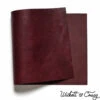 Wickett & Craig 'Milled' Traditional Harness Leather Panels, Burgundy 2 Wickett & Craig 'Milled' Traditional Harness Leather Panels, Burgundy -Buckleguy Leather Panel Wickett Craig Milled Traditional Harness Burgundy 56522.1562096537