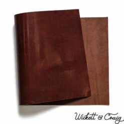 Wickett & Craig Traditional Harness Leather Panels, Medium Brown