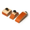 BG Leather Sandpaper Holder Blocks 2 BG Leather Sandpaper Holder Blocks -Buckleguy Leather Sanding Blocks 96603.1693312691