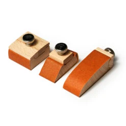 BG Leather Sandpaper Holder Blocks