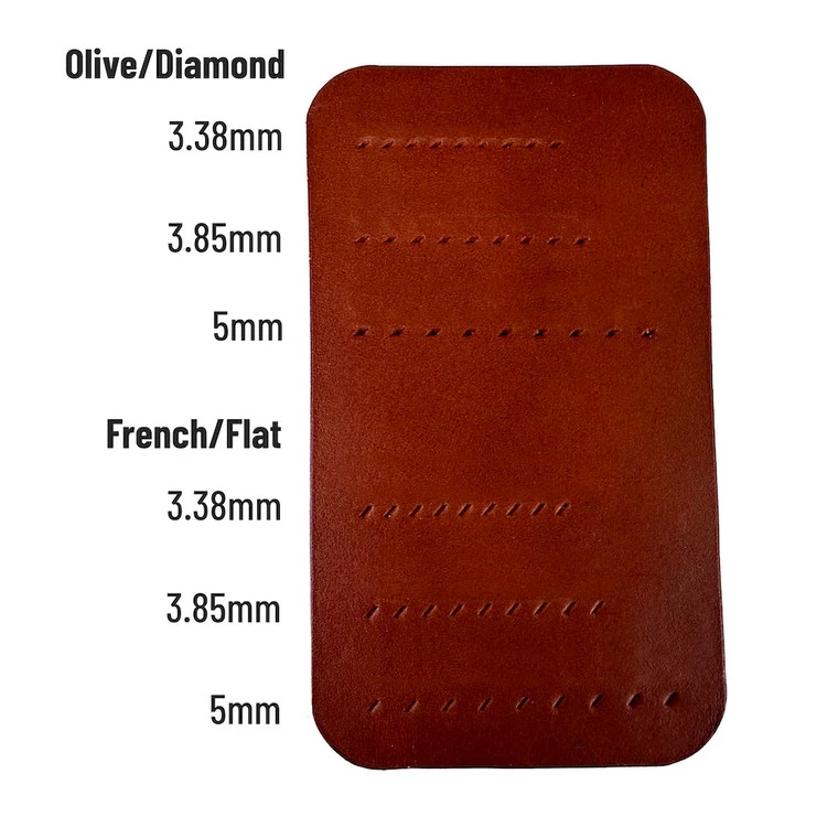 BG & Corter Pricking Irons, French/Flat Style, Multiple Sizes 4 BG & Corter Pricking Irons, French/Flat Style, Multiple Sizes - Image 2