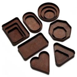 Leather Wet Mold DIY, Rectangle 9.5" X 5" Leather Tray, 3 Pc Set 15 Leather Wet Mold DIY, Rectangle 9.5" X 5" Leather Tray, 3 Pc Set -Buckleguy Leather Wet mold DIY 95762.1659138030