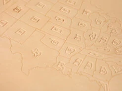 State Stamping Tool, Connecticut 17 State Stamping Tool, Connecticut -Buckleguy Leather carving USA States 91720.1710257298