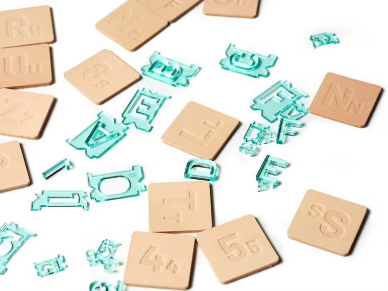 BG Platen Die For Leather Embossing, ***Requires BG Hand Press *** 8 BG Platen Die For Leather Embossing, ***Requires BG Hand Press *** - Image 6