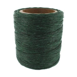 Maine Thread, Twisted Waxed Cord, 70 Yard Spool, Emerald