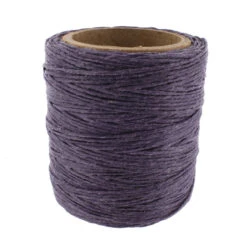 Maine Thread, Twisted Waxed Cord, 70 Yard Spool, Lilac