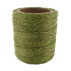 Maine Thread, Twisted Waxed Cord, 70 Yard Spool, Olive