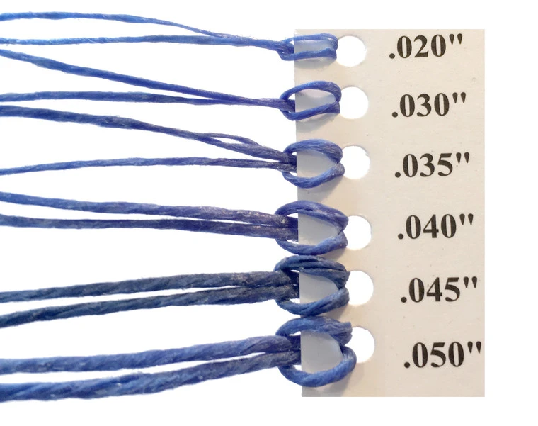 Maine Thread, Twisted Waxed Cord, 70 Yard Spool, White 4 Maine Thread, Twisted Waxed Cord, 70 Yard Spool, White - Image 2