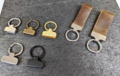 C5203 PVD Black Matte, Key Fob, Zinc, Multiple Sizes 9 C5203 PVD Black Matte, Key Fob, Zinc, Multiple Sizes -Buckleguy Metal Key Ring Holders for Leather Key Fobs 93800.1667500614