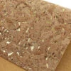 Italian Cork Fabric, Continuous Sheet, Large Chunk Pattern, Natural W/ Gold Flecks 2 Italian Cork Fabric, Continuous Sheet, Large Chunk Pattern, Natural W/ Gold Flecks -Buckleguy Natural Gold Fleck Cork Sheets 64188.1594332878