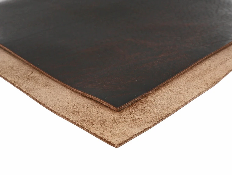 Horween Dublin Leather Panel, Brown Nut 4 Horween Dublin Leather Panel, Brown Nut - Image 2