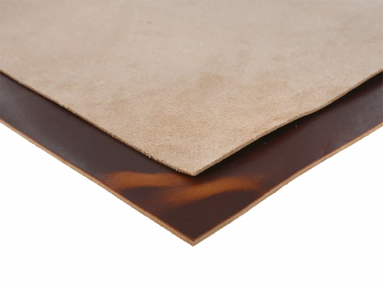 Horween Dublin Leather Panel, English Tan 5 Horween Dublin Leather Panel, English Tan - Image 3
