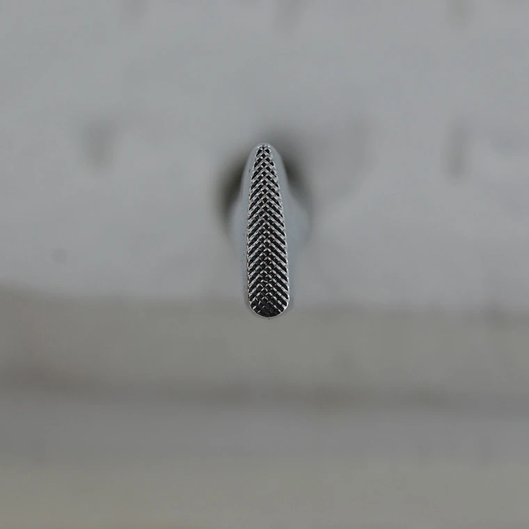 Pear Shaders, Checked Long, Leather Stamping Tool 4 Pear Shaders, Checked Long, Leather Stamping Tool - Image 2