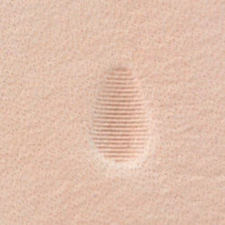 Pear Shaders, Lined Horizontal, Leather Stamping Tool