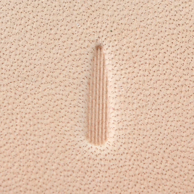 Pear Shaders, Lined Vertical Long, Leather Stamping Tool 3 Pear Shaders, Lined Vertical Long, Leather Stamping Tool