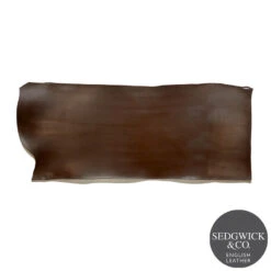 Sedgwick English Bridle Leather, Bend, 9-10oz, Choco