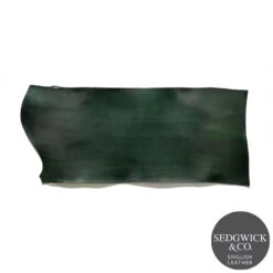 Sedgwick English Bridle Leather, Bend, 9-10oz, Green