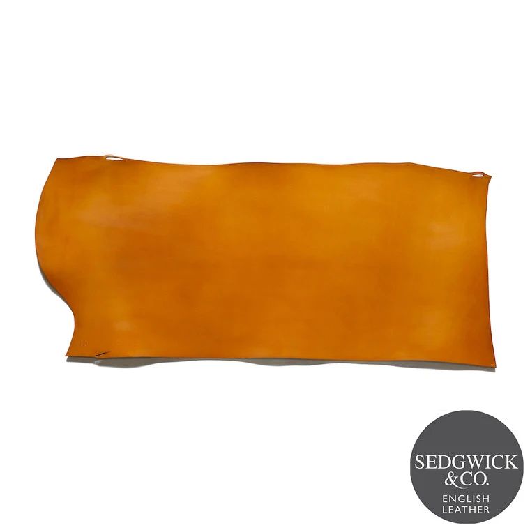 Sedgwick English Bridle Leather, Bend, 9-10oz, London Tan 3 Sedgwick English Bridle Leather, Bend, 9-10oz, London Tan