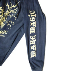 T-Shirt, Corter "Make Magic" Long Sleeve, Denim Gray 11 T-Shirt, Corter "Make Magic" Long Sleeve, Denim Gray -Buckleguy Sleeve T Shirt Leatherwork 99110.1683810730