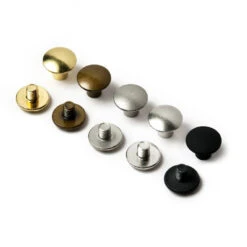 Wickett & Craig Finished Leather Belt, English Bridle, Black -Buckleguy Solid Brass Chicago Screws 19499.1707873369