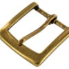 T3465 Antique Brass, Heel Bar Buckle, Solid Brass-LL, Multiple Sizes -Buckleguy T3465 1I DOEB LL4 34072.1698956379