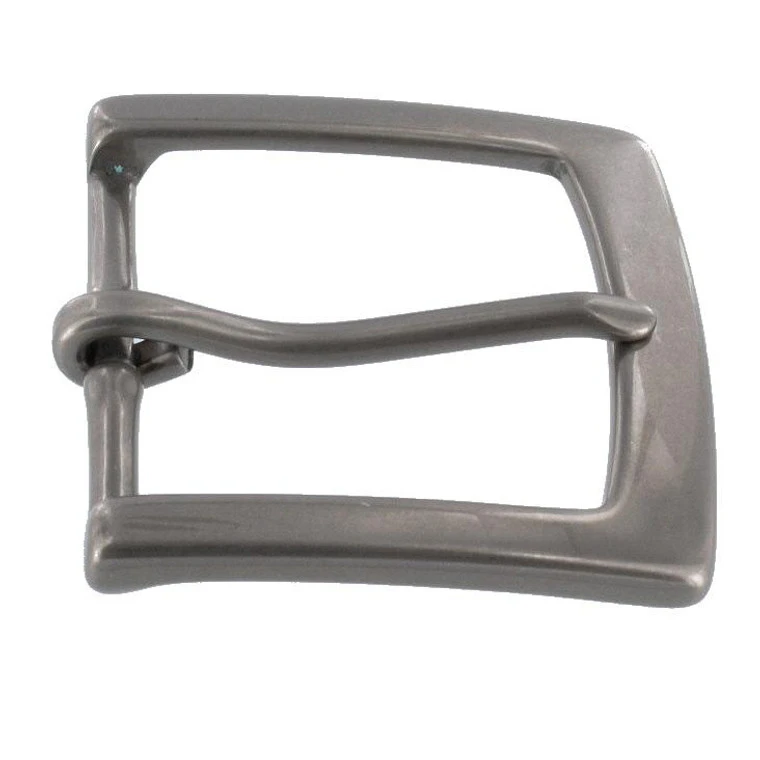 T3465 Nickel Matte, Heel Bar Buckle, Solid Brass-LL, Multiple Sizes 4 T3465 Nickel Matte, Heel Bar Buckle, Solid Brass-LL, Multiple Sizes - Image 2