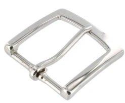 T3465 Nickel Plate, Heel Bar Buckle, Solid Brass-LL, Multiple Sizes 10 T3465 Nickel Plate, Heel Bar Buckle, Solid Brass-LL, Multiple Sizes -Buckleguy T3465 1I NP LL3 62653.1698956623