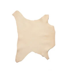 Korba Buffalo Calf, Burnishable Veg Tanned Hide, Natural