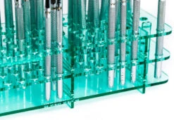 BG Acrylic Tool, Stand For Leather Stamps 10 BG Acrylic Tool, Stand For Leather Stamps -Buckleguy Tool stand for leather carving 62311.1676317057