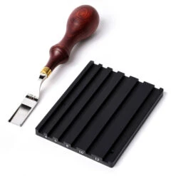 BG Leather French Edge Skiver, Multiple Sizes 15 BG Leather French Edge Skiver, Multiple Sizes -Buckleguy Tool to sharpen French Leather Edgers 11562.1708046955