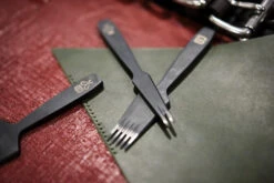 BG & Corter Pricking Irons, Olive/Diamond Style, Multiple Sizes 20 BG & Corter Pricking Irons, Olive/Diamond Style, Multiple Sizes -Buckleguy Using leather chisels 69419.1681343115