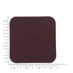 Leather Coasters, Wickett & Craig English Bridle, Square, Eggplant (4pc Set) 8 Leather Coasters, Wickett & Craig English Bridle, Square, Eggplant (4pc Set) -Buckleguy WC Coasters SQ EB EP O 56128.1583774351