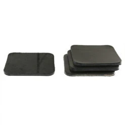 Leather Coasters, Wickett & Craig Traditional Harness, Square, Black (4pc Set) 7 Leather Coasters, Wickett & Craig Traditional Harness, Square, Black (4pc Set) -Buckleguy WC Coasters SQ TH BL A 58545.1583777698