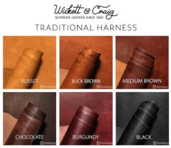 Assorted Wickett & Craig Traditional Harness Leather Scrap, Mixed Weight, 31lbs 10 Assorted Wickett & Craig Traditional Harness Leather Scrap, Mixed Weight, 31lbs -Buckleguy WC TH ColorSwatch New 75772.1614800060.1280.1280 90105.1702931829