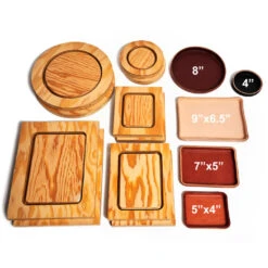Leather Wet Mold DIY, Pill 5" X 9" Leather Tray, 3 Pc Set -Buckleguy Wet Mold Size Guide 72578.1642013604