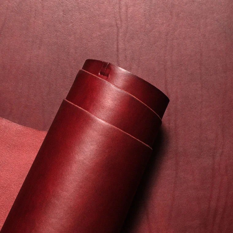 Wickett & Craig English Bridle Leather Strap, Burgundy, 55" To 60" Long, 8-10oz & 10-12oz 4 Wickett & Craig English Bridle Leather Strap, Burgundy, 55" To 60" Long, 8-10oz & 10-12oz - Image 2