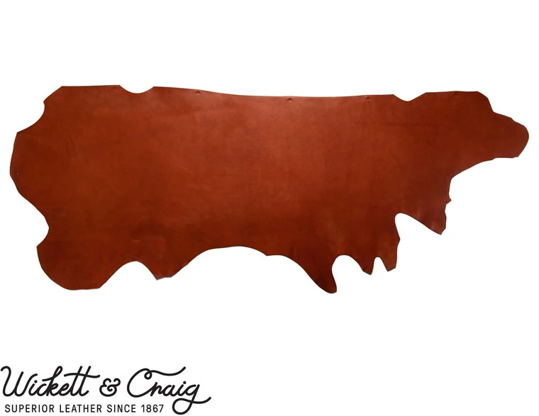 Wickett & Craig English Bridle Leather Panels, Chestnut 4 Wickett & Craig English Bridle Leather Panels, Chestnut - Image 2