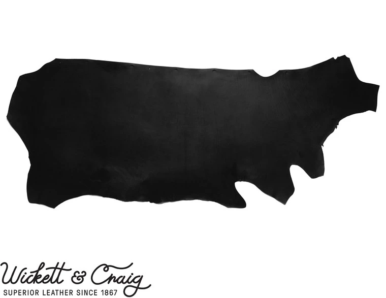 Wickett & Craig English Bridle Leather, Side, Dark Brown 3 Wickett & Craig English Bridle Leather, Side, Dark Brown